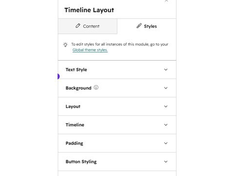 Editable Styles